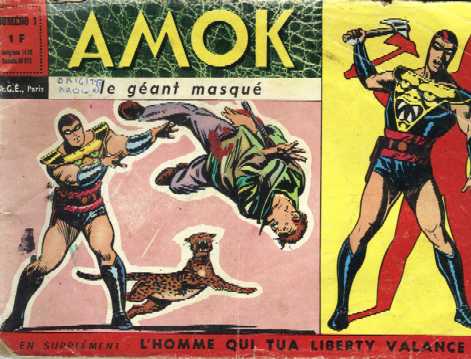 Scan de la Couverture Amok n 1